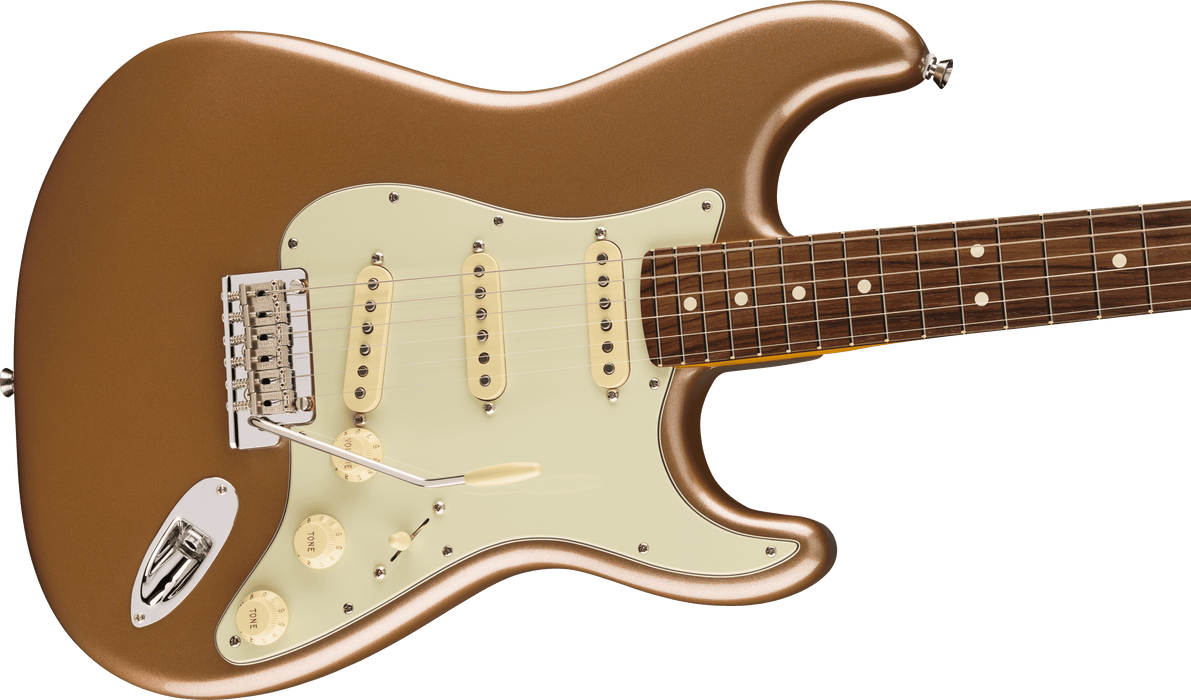 Fender Limited Edition American Professional II Stratocaster, Rosewood Fingerboard, Firemist Gold Metallic