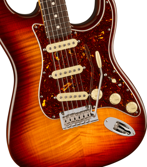Fender 70th Anniversary American Professional II Stratocaster®, Rosewood Fingerboard, Comet Burst