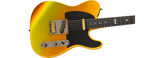 Fender 75th Anniversary American Ultra II Telecaster, Ebony Fingerboard, Liquid Gold