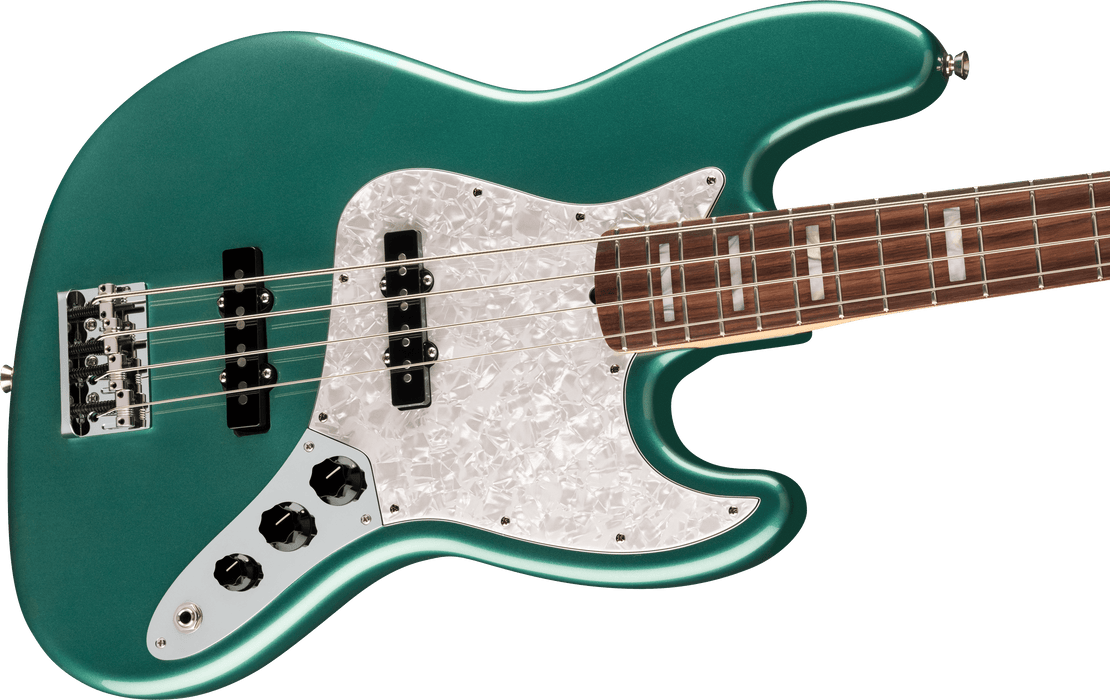 Fender Adam Clayton Jazz Bass, Rosewood Fingerboard, Sherwood Green Metallic