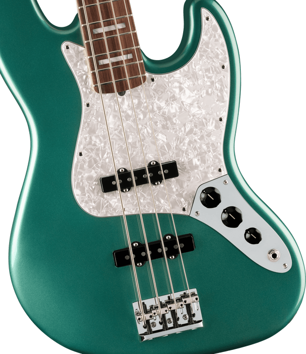 Fender Adam Clayton Jazz Bass, Rosewood Fingerboard, Sherwood Green Metallic