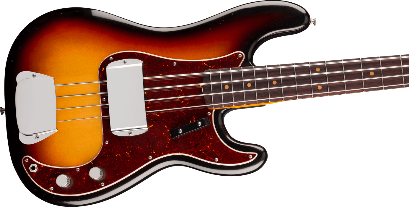 Fender James Jamerson 1962 Precision Bass, Rosewood Fingerboard, 3-Tone Sunburst