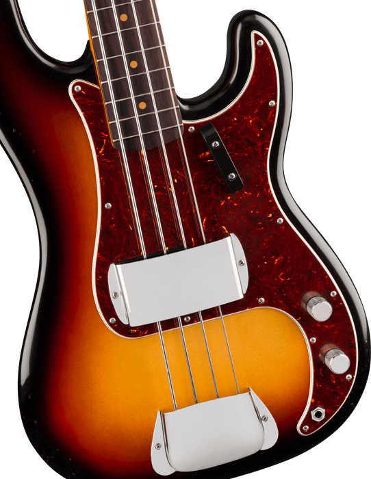 Fender James Jamerson 1962 Precision Bass, Rosewood Fingerboard, 3-Tone Sunburst