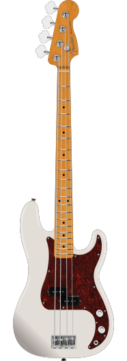 Fender American Professional Precision Bass, Maple Fingerboard, Olympic White