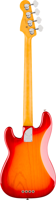 Fender American Professional Precision Bass, touche en érable, Aged Cherry Burst