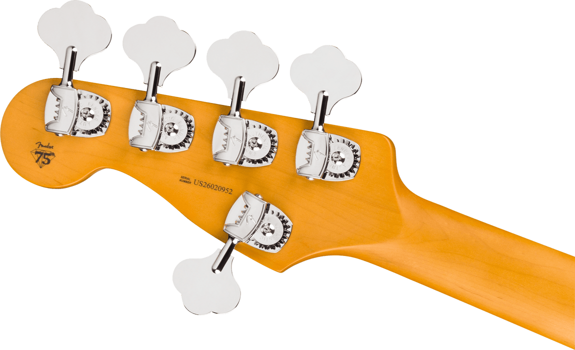 Fender American Professional Precision Bass V, touche en palissandre, Olympic White