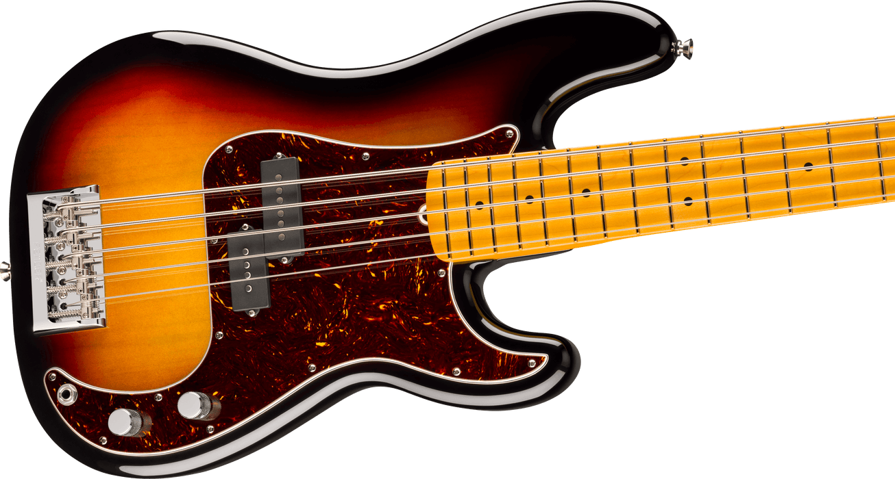 Fender American Professional Jazz Bass V, touche en palissandre, Sunburst 3 couleurs