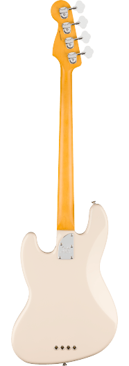 Fender American Professional Jazz Bass, touche en érable, Olympic White