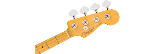 Fender American Professional Jazz Bass, touche en érable, Olympic White