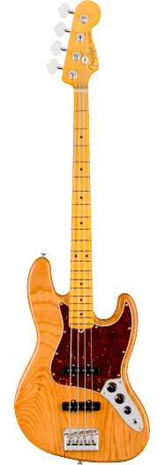 Fender American Professional Jazz Bass, touche en érable, naturel