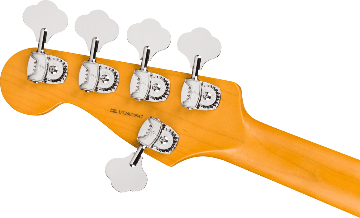 Fender American Professional Jazz Bass V, Maple Fingerboard, Oxblood