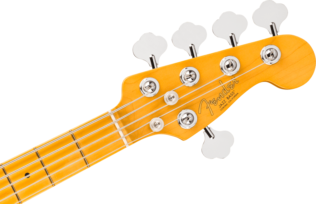 Fender American Professional Jazz Bass V, Maple Fingerboard, Oxblood