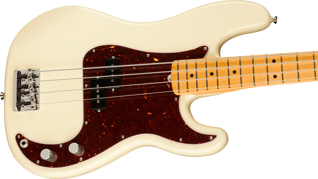 Fender American Professional II Precision Bass, Maple Fingerboard, Olympic White