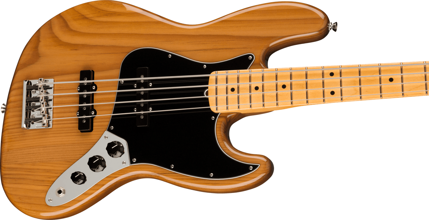 Fender American Professional II Jazz Bass, Maple Fingerboard - Roasted Pine