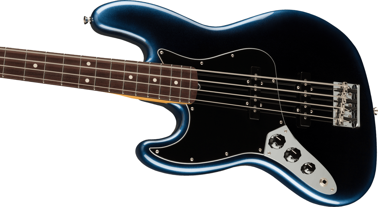 Fender American Professional II Jazz Bass Left-Hand, Rosewood Fingerboard, Dark Night