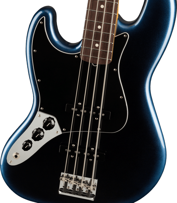 Fender American Professional II Jazz Bass Left-Hand, Rosewood Fingerboard, Dark Night