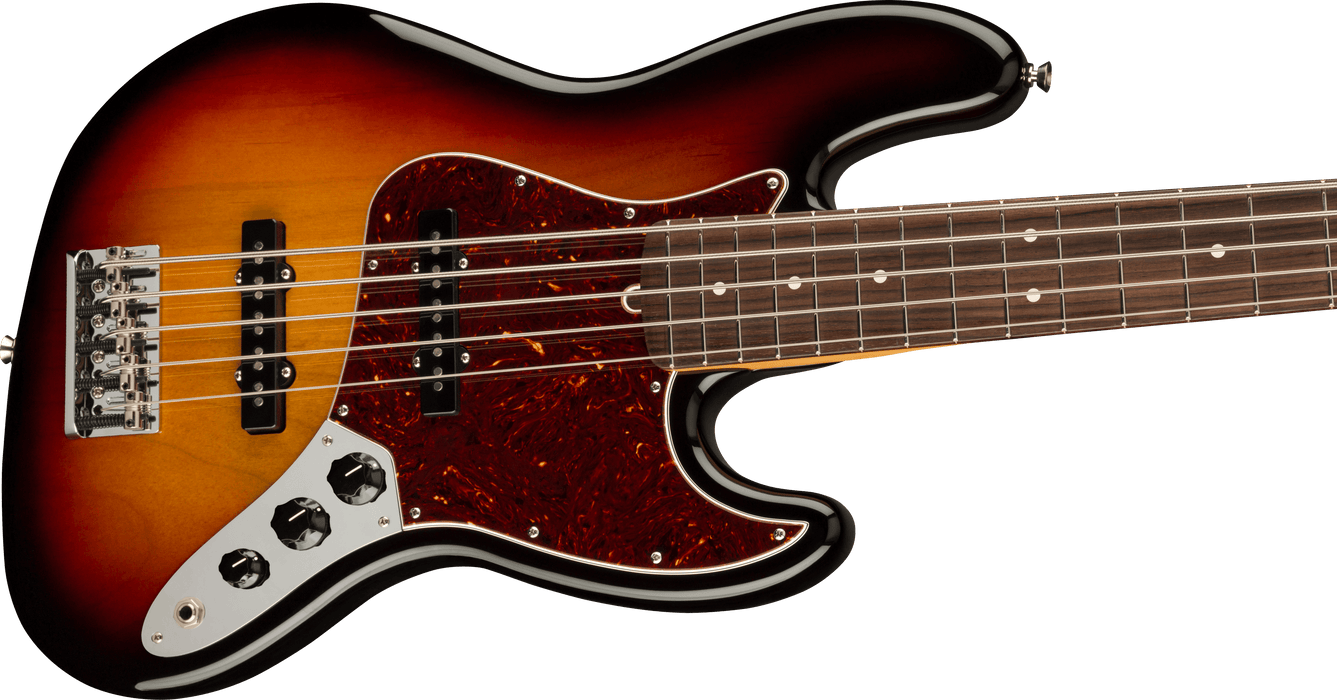 Fender American Professional II Jazz Bass V, Rosewood Fingerboard, 3-Color Sunburst