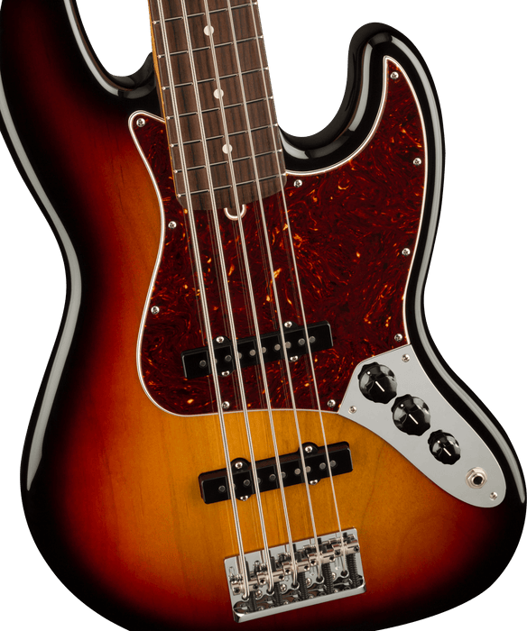 Fender American Professional II Jazz Bass V, Rosewood Fingerboard, 3-Color Sunburst