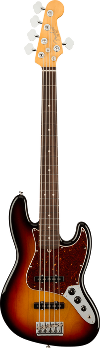 Fender American Professional II Jazz Bass V, Rosewood Fingerboard, 3-Color Sunburst