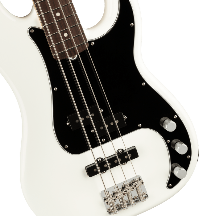 Fender American Performer Precision Bass, Rosewood Fingerboard - Arctic White