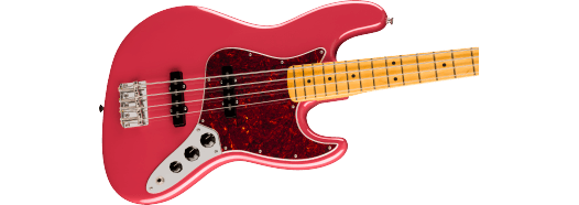 Fender American Professional Classic Jazz Bass, Maple Fingerboard, Faded Dakota Red