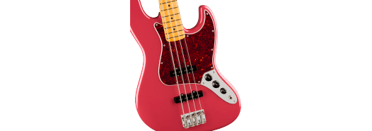 Fender American Professional Classic Jazz Bass, Maple Fingerboard, Faded Dakota Red
