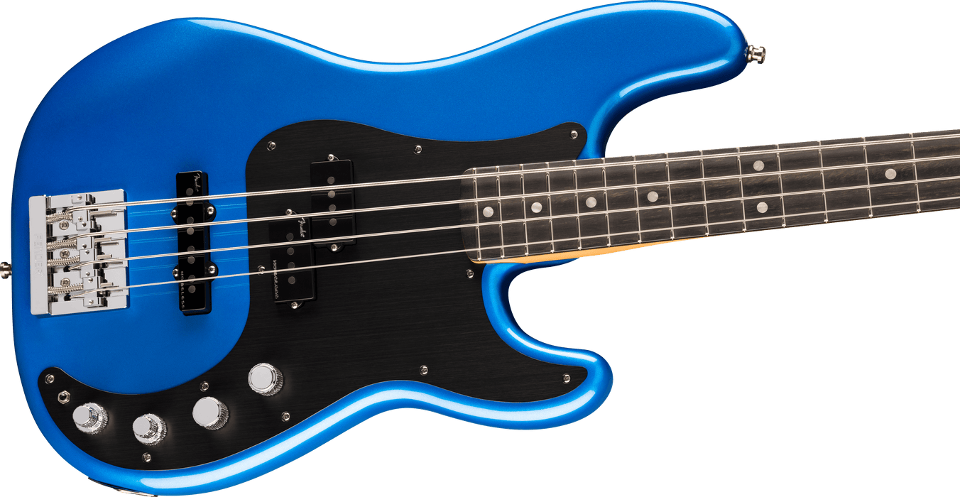 Fender American Ultra II Precision Bass, Ebony Fingerboard, Noble Blue