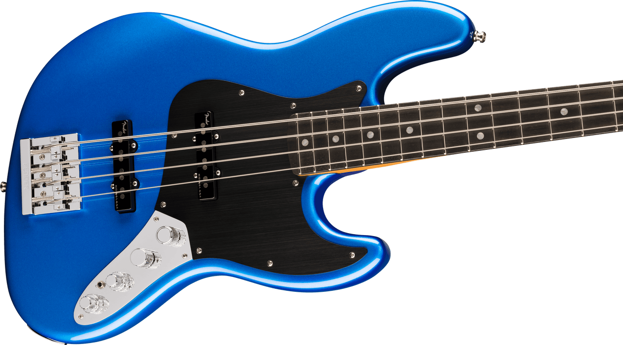 Fender American Ultra II Jazz Bass, Ebony Fingerboard,  Noble Blue