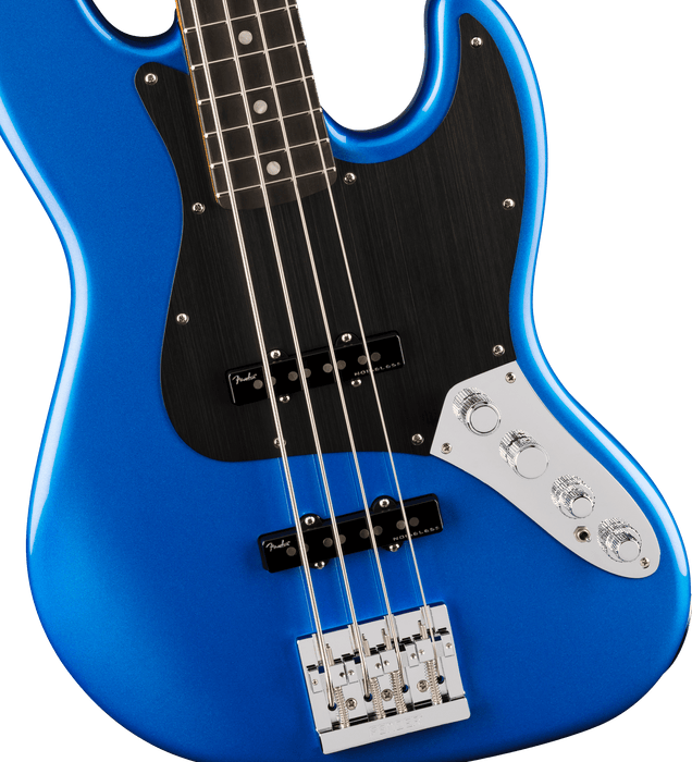 Fender American Ultra II Jazz Bass, Ebony Fingerboard,  Noble Blue