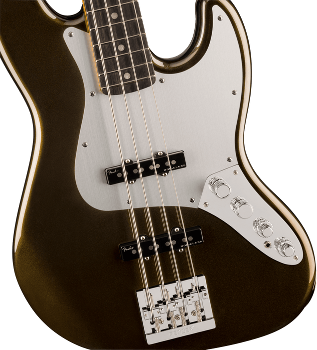 Fender American Ultra II Jazz Bass, Ebony Fingerboard, Texas Tea