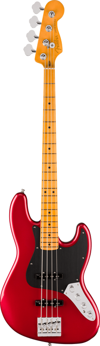 Fender American Ultra II Jazz Bass, Maple Fingerboard, Sinister Red