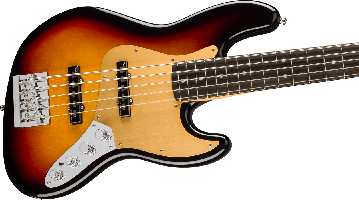 Fender American Ultra II Jazz Bass V, Ebony Fingerboard, Ultraburst