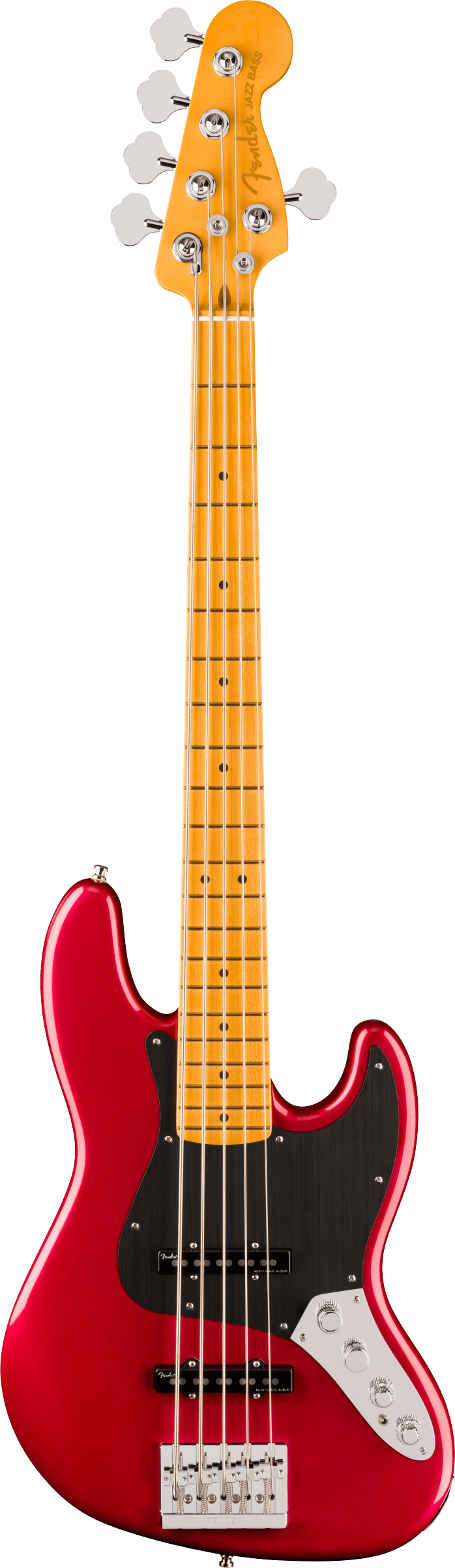 Fender American Ultra II Jazz Bass V, Maple Fingerboard, Sinister