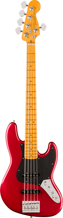 Fender American Ultra II Jazz Bass V, Maple Fingerboard, Sinister Red