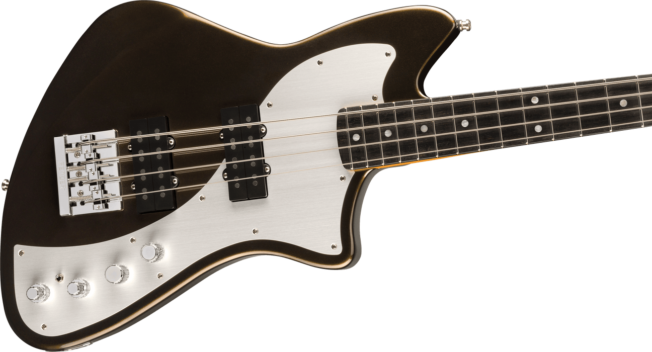 Fender American Ultra II Meteora Bass, Ebony Fingerboard, Texas Tea