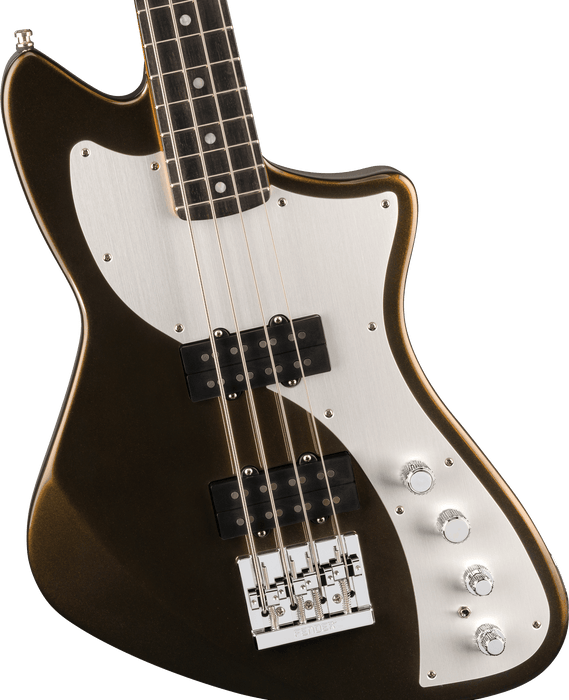 Fender American Ultra II Meteora Bass, Ebony Fingerboard, Texas Tea