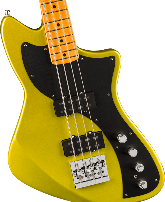 Fender American Ultra II Meteora Bass, Maple Fingerboard, Solar Flare