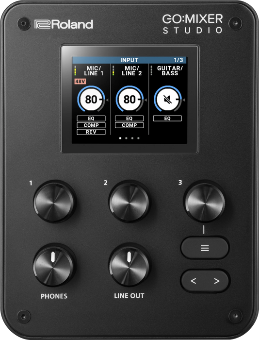 Roland GO:Mixer Studio Audio Mixer/Interface