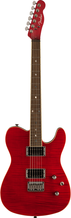 Fender Special Edition Custom Telecaster FMT HH, Laurel Fingerboard, Crimson Red Transparent