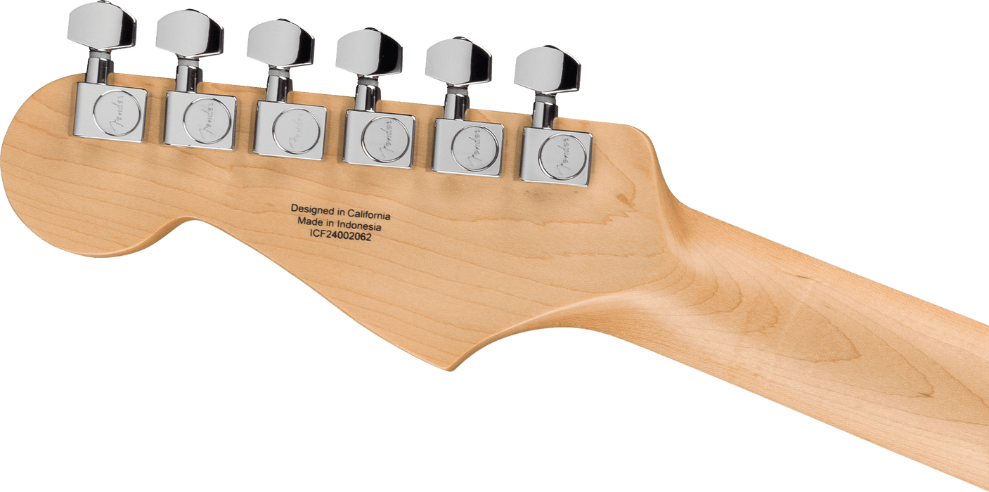 Fender Standard Stratocaster, Laurel Fingerboard, White Pickguard, Aqua Marine Metallic