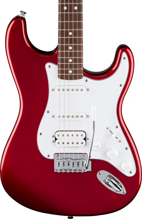 Fender Standard Stratocaster HSS, Laurel Fingerboard, White Pickguard, Candy Cola
