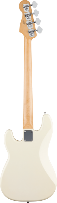 Fender Standard Precision Bass, Maple Fingerboard, Black Pickguard, Olympic White