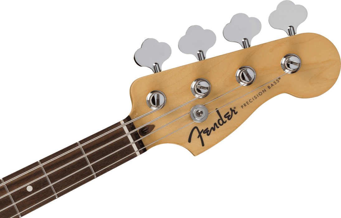 Fender Standard Precision Bass, Laurel Fingerboard, Black Pickguard, 3-Color Sunburst