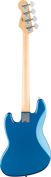 Fender Standard Jazz Bass, Maple Fingerboard, White Pickguard, Aqua Marine Metallic