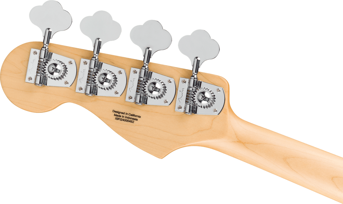 Fender Standard Jazz Bass, Maple Fingerboard, White Pickguard, Aqua Marine Metallic