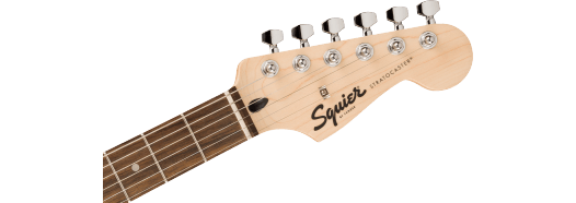 Squier Sonic Stratocaster, Laurel Fingerboard, White Pickguard, Sienna Sunburst