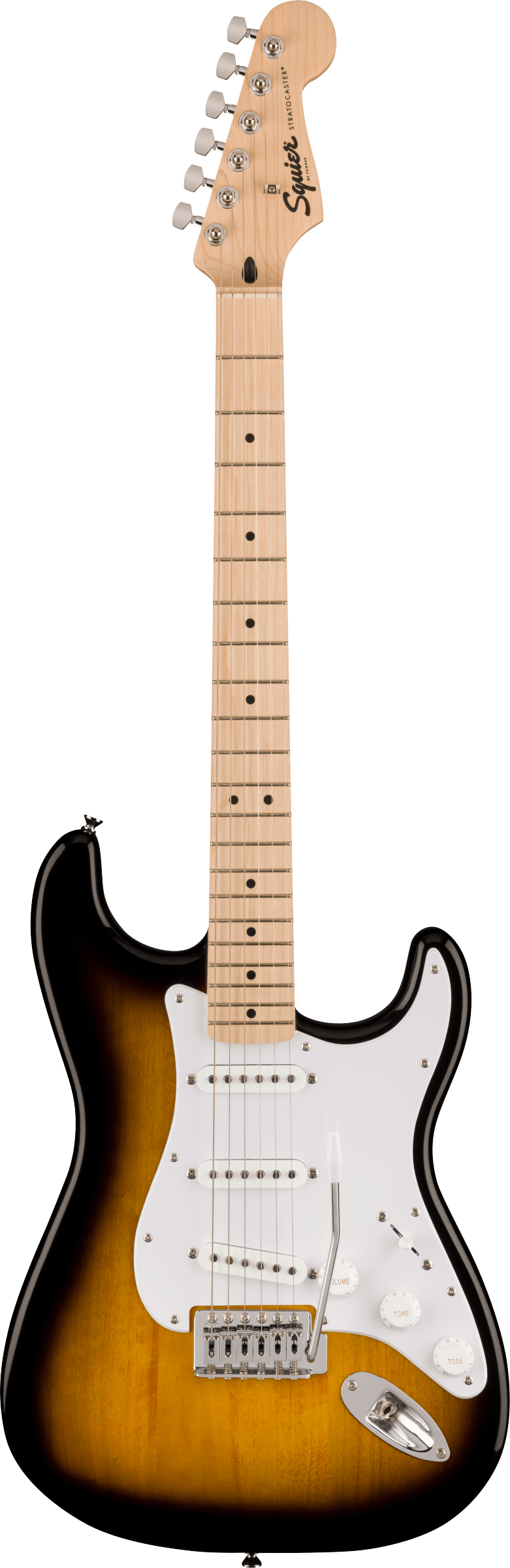 Squier Sonic Stratocaster, Maple Fingerboard - 2-Color Sunburst