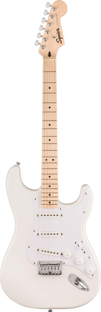 ✨未使用✨Squier Stratocaster White Squier Bullet ® Stratocaster ®, Laurel Fingerboard, Arctic
