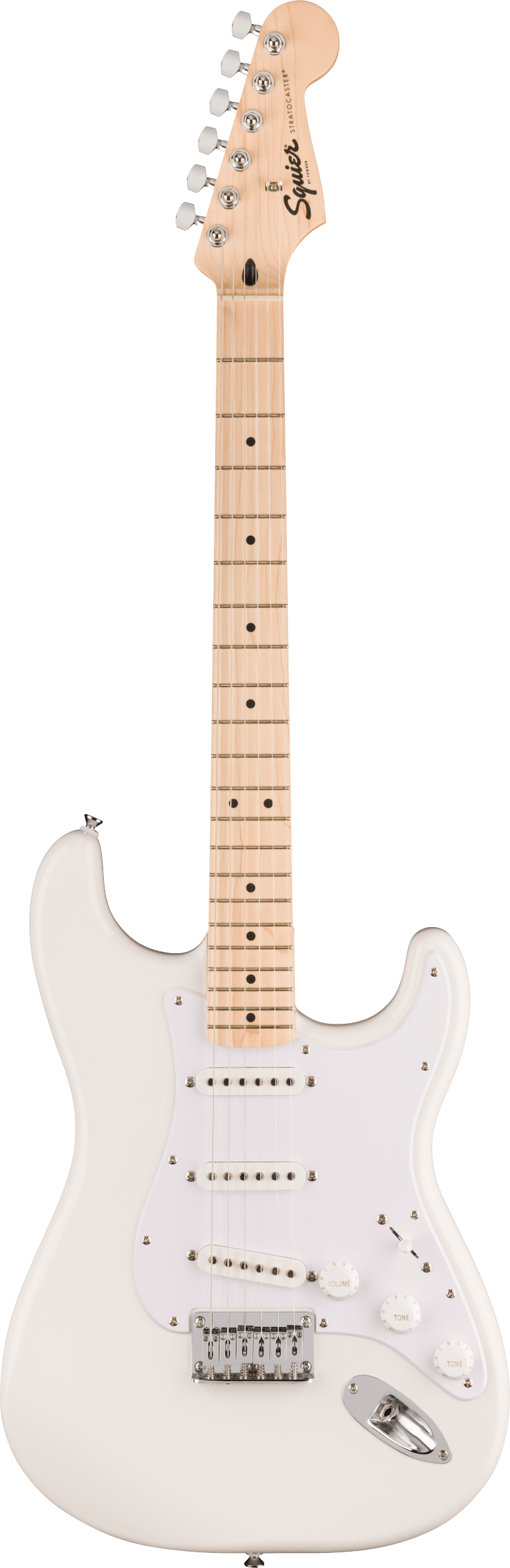 Squier Sonic Stratocaster HT, Maple Fingerboard, White