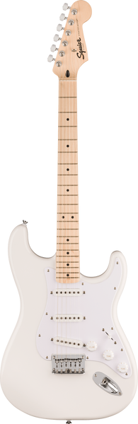 Squier Stratocaster ホワイト 0373252580_sqr_ins_frt_1_rr_gr